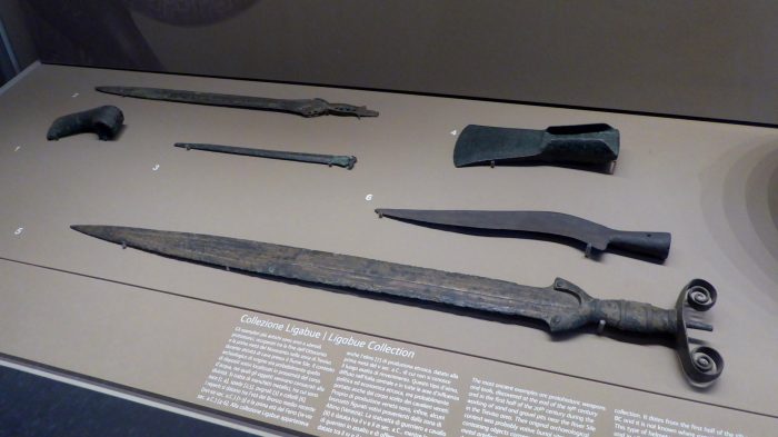 Iron age weapons